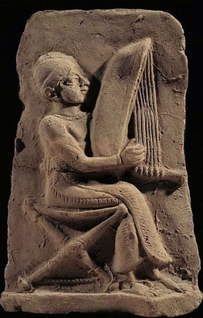 Babylonian harp